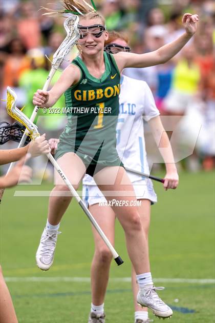 Thumbnail 2 in Charlotte Catholic vs. Cardinal Gibbons (NCHSAA 1A/2A/3A/4A - Final)(1 of 2 - the Game) photogallery.