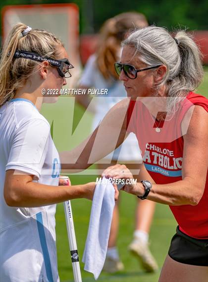 Thumbnail 3 in Charlotte Catholic vs. Cardinal Gibbons (NCHSAA 1A/2A/3A/4A - Final)(1 of 2 - the Game) photogallery.