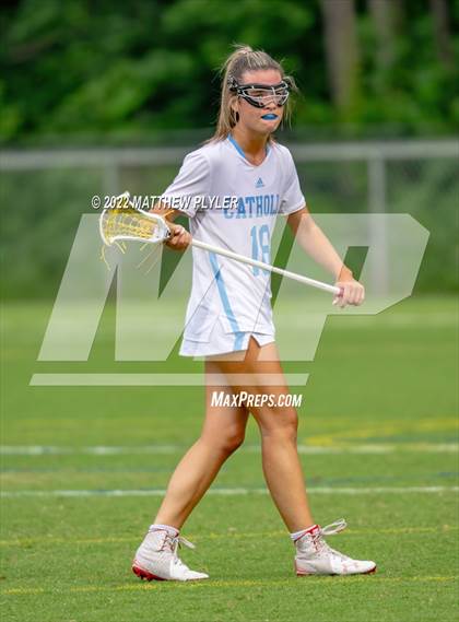 Thumbnail 2 in Charlotte Catholic vs. Cardinal Gibbons (NCHSAA 1A/2A/3A/4A - Final)(1 of 2 - the Game) photogallery.