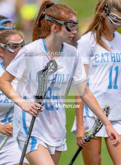 Thumbnail 2 in Charlotte Catholic vs. Cardinal Gibbons (NCHSAA 1A/2A/3A/4A - Final)(1 of 2 - the Game) photogallery.