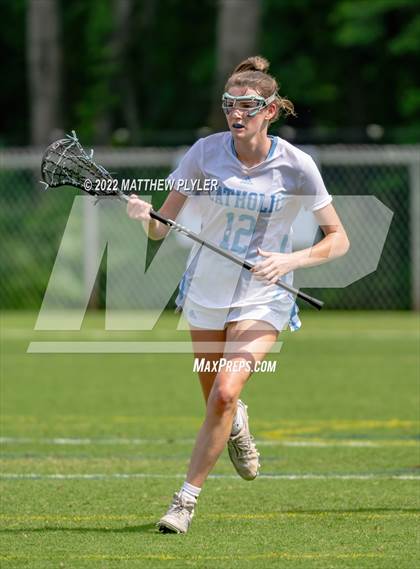 Thumbnail 3 in Charlotte Catholic vs. Cardinal Gibbons (NCHSAA 1A/2A/3A/4A - Final)(1 of 2 - the Game) photogallery.