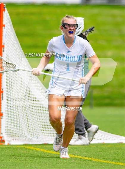 Thumbnail 1 in Charlotte Catholic vs. Cardinal Gibbons (NCHSAA 1A/2A/3A/4A - Final)(1 of 2 - the Game) photogallery.