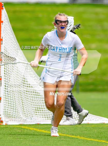 Thumbnail 3 in Charlotte Catholic vs. Cardinal Gibbons (NCHSAA 1A/2A/3A/4A - Final)(1 of 2 - the Game) photogallery.