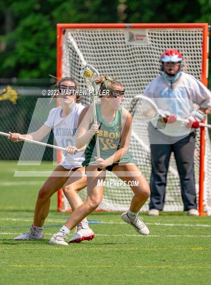 Thumbnail 2 in Charlotte Catholic vs. Cardinal Gibbons (NCHSAA 1A/2A/3A/4A - Final)(1 of 2 - the Game) photogallery.