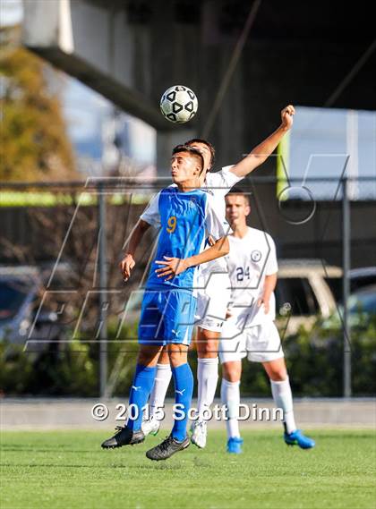 Thumbnail 3 in Santa Clara @ Bellarmine College Prep (CIF CCS D1 Playoff) photogallery.