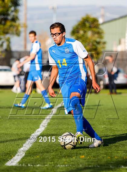 Thumbnail 3 in Santa Clara @ Bellarmine College Prep (CIF CCS D1 Playoff) photogallery.