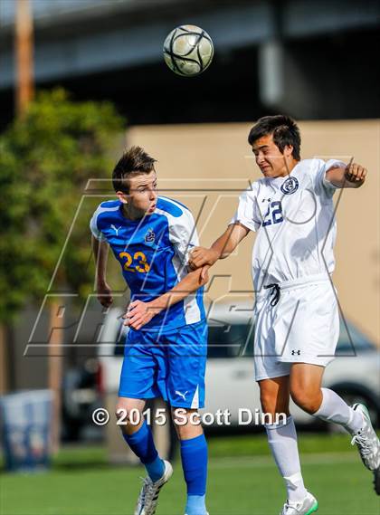 Thumbnail 2 in Santa Clara @ Bellarmine College Prep (CIF CCS D1 Playoff) photogallery.