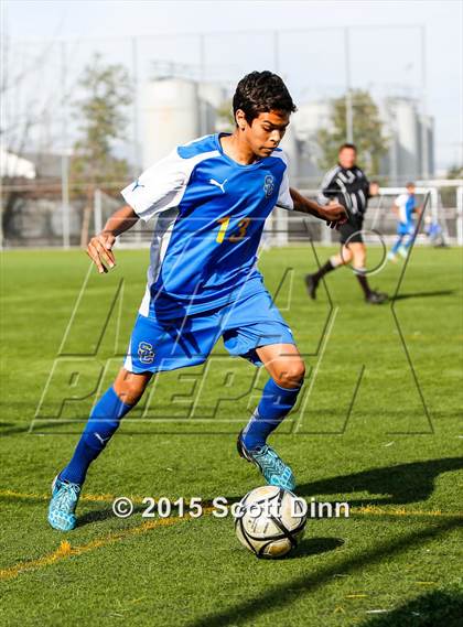 Thumbnail 3 in Santa Clara @ Bellarmine College Prep (CIF CCS D1 Playoff) photogallery.