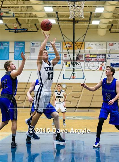 Thumbnail 2 in Stansbury vs. Syracuse (Eagle Holiday Shootout) photogallery.
