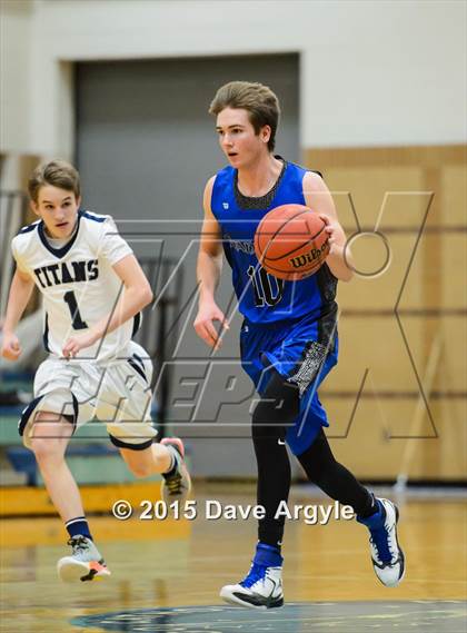 Thumbnail 2 in Stansbury vs. Syracuse (Eagle Holiday Shootout) photogallery.