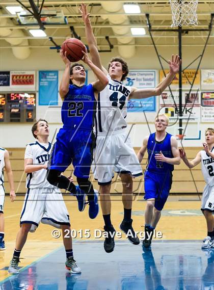 Thumbnail 2 in Stansbury vs. Syracuse (Eagle Holiday Shootout) photogallery.