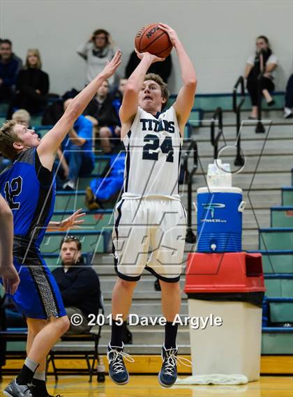 Thumbnail 1 in Stansbury vs. Syracuse (Eagle Holiday Shootout) photogallery.