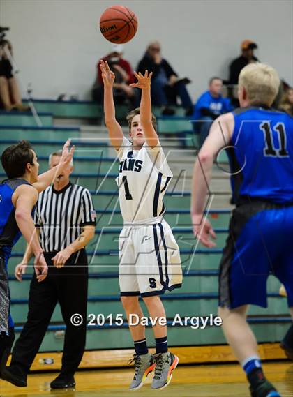 Thumbnail 1 in Stansbury vs. Syracuse (Eagle Holiday Shootout) photogallery.
