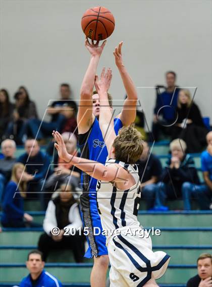 Thumbnail 2 in Stansbury vs. Syracuse (Eagle Holiday Shootout) photogallery.