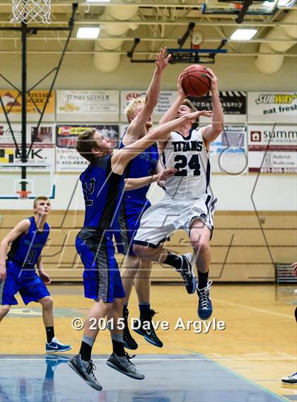 Thumbnail 2 in Stansbury vs. Syracuse (Eagle Holiday Shootout) photogallery.