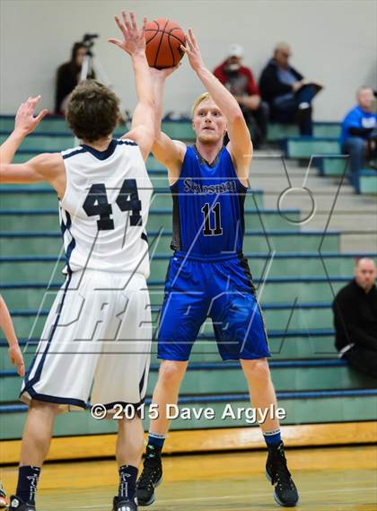 Thumbnail 1 in Stansbury vs. Syracuse (Eagle Holiday Shootout) photogallery.