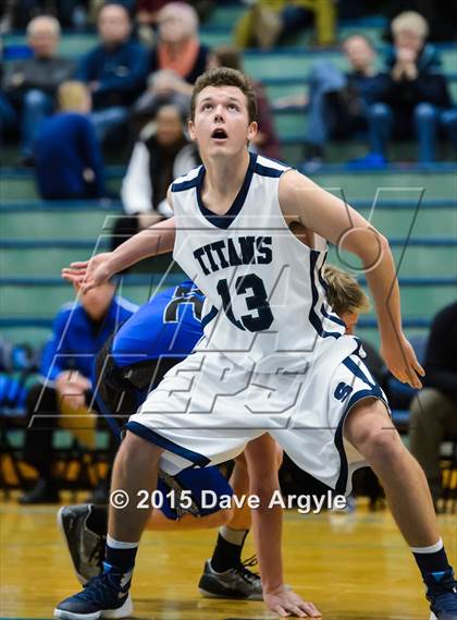Thumbnail 3 in Stansbury vs. Syracuse (Eagle Holiday Shootout) photogallery.