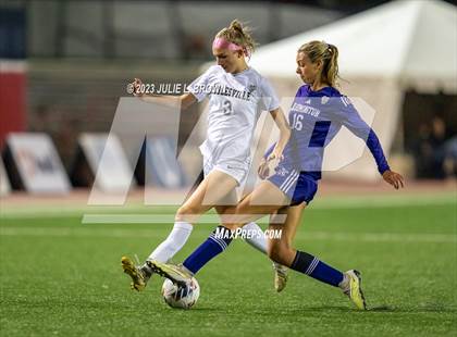 Thumbnail 2 in Bloomington South vs. Noblesville (IHSAA 4A State Final-editorial only) photogallery.