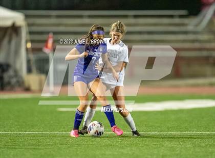 Thumbnail 3 in Bloomington South vs. Noblesville (IHSAA 4A State Final-editorial only) photogallery.