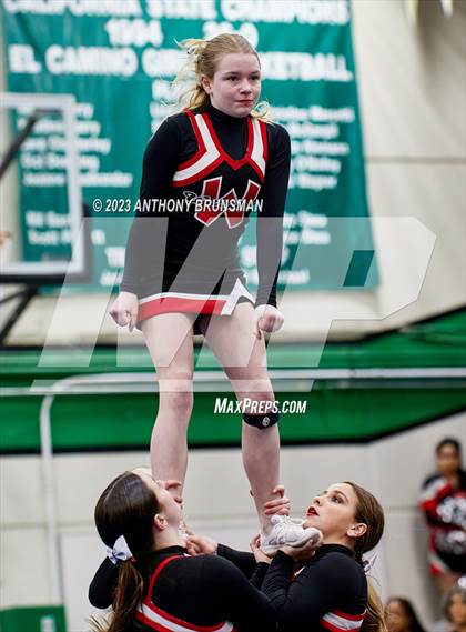 Thumbnail 2 in Westmont - CIF Northern Regional Cheer Championships photogallery.