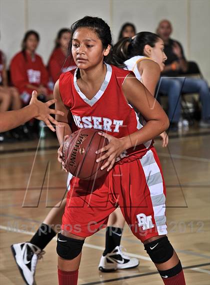 Thumbnail 3 in Desert Mirage vs Coachella Valley (MaxPreps Holiday Classic) photogallery.
