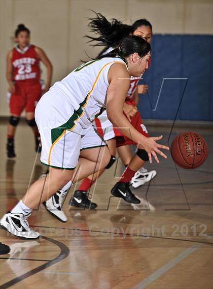 Thumbnail 1 in Desert Mirage vs Coachella Valley (MaxPreps Holiday Classic) photogallery.