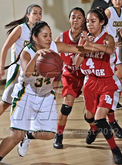 Thumbnail 1 in Desert Mirage vs Coachella Valley (MaxPreps Holiday Classic) photogallery.