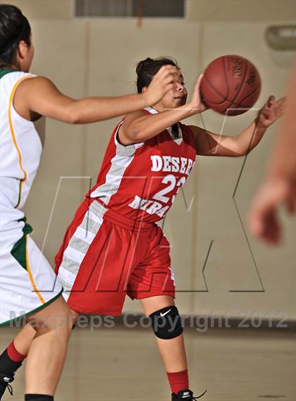 Thumbnail 1 in Desert Mirage vs Coachella Valley (MaxPreps Holiday Classic) photogallery.