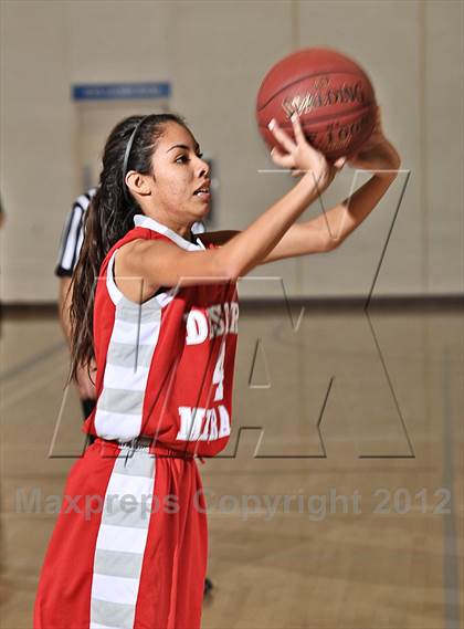 Thumbnail 3 in Desert Mirage vs Coachella Valley (MaxPreps Holiday Classic) photogallery.