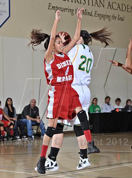 Thumbnail 3 in Desert Mirage vs Coachella Valley (MaxPreps Holiday Classic) photogallery.