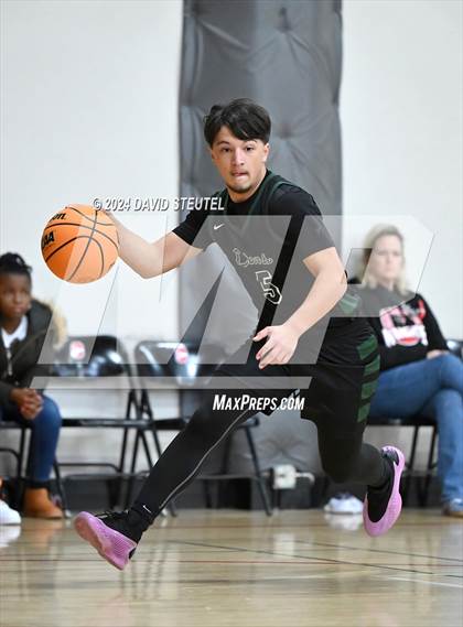 Thumbnail 1 in Leroy Greene Academy vs. Futures (Sac Adventist Holiday Invitational) photogallery.