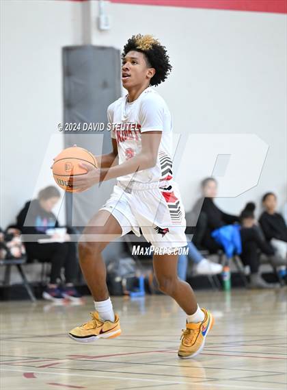 Thumbnail 3 in Leroy Greene Academy vs. Futures (Sac Adventist Holiday Invitational) photogallery.