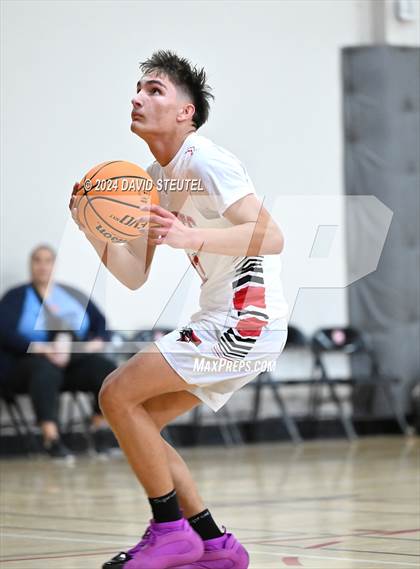 Thumbnail 3 in Leroy Greene Academy vs. Futures (Sac Adventist Holiday Invitational) photogallery.