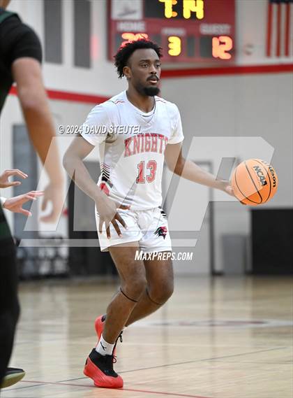Thumbnail 1 in Leroy Greene Academy vs. Futures (Sac Adventist Holiday Invitational) photogallery.