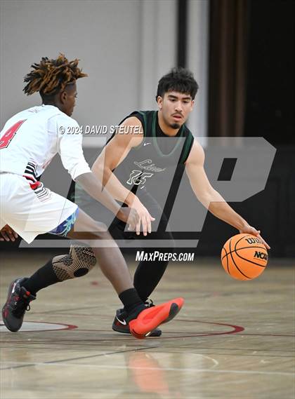 Thumbnail 3 in Leroy Greene Academy vs. Futures (Sac Adventist Holiday Invitational) photogallery.