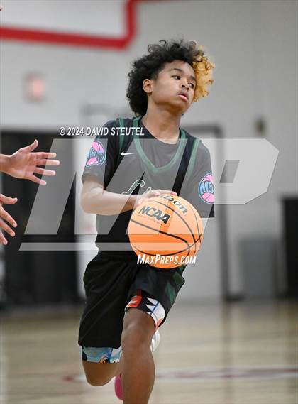 Thumbnail 1 in Leroy Greene Academy vs. Futures (Sac Adventist Holiday Invitational) photogallery.