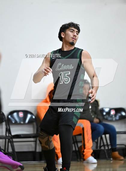 Thumbnail 1 in Leroy Greene Academy vs. Futures (Sac Adventist Holiday Invitational) photogallery.