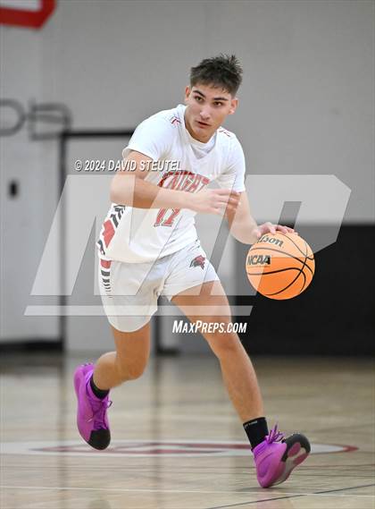 Thumbnail 3 in Leroy Greene Academy vs. Futures (Sac Adventist Holiday Invitational) photogallery.