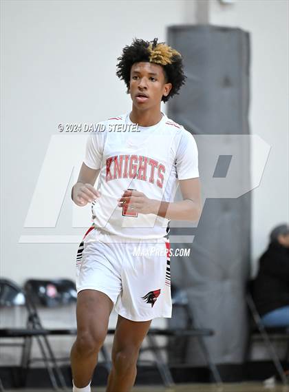 Thumbnail 3 in Leroy Greene Academy vs. Futures (Sac Adventist Holiday Invitational) photogallery.