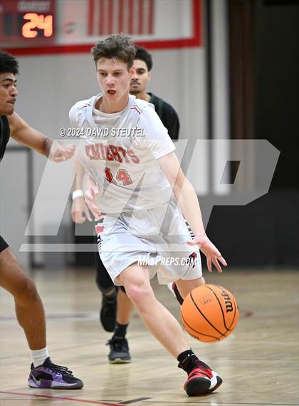 Thumbnail 1 in Leroy Greene Academy vs. Futures (Sac Adventist Holiday Invitational) photogallery.