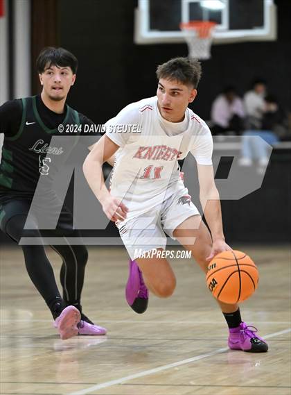 Thumbnail 1 in Leroy Greene Academy vs. Futures (Sac Adventist Holiday Invitational) photogallery.