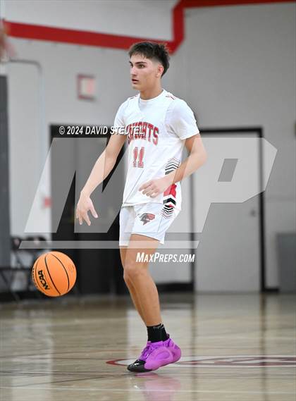 Thumbnail 2 in Leroy Greene Academy vs. Futures (Sac Adventist Holiday Invitational) photogallery.