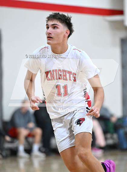 Thumbnail 2 in Leroy Greene Academy vs. Futures (Sac Adventist Holiday Invitational) photogallery.