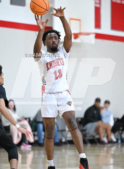Thumbnail 1 in Leroy Greene Academy vs. Futures (Sac Adventist Holiday Invitational) photogallery.