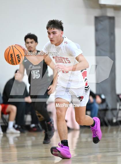 Thumbnail 2 in Leroy Greene Academy vs. Futures (Sac Adventist Holiday Invitational) photogallery.