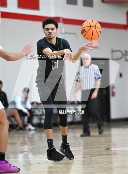 Thumbnail 3 in Leroy Greene Academy vs. Futures (Sac Adventist Holiday Invitational) photogallery.