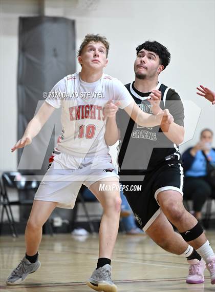 Thumbnail 1 in Leroy Greene Academy vs. Futures (Sac Adventist Holiday Invitational) photogallery.
