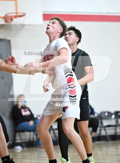 Thumbnail 3 in Leroy Greene Academy vs. Futures (Sac Adventist Holiday Invitational) photogallery.