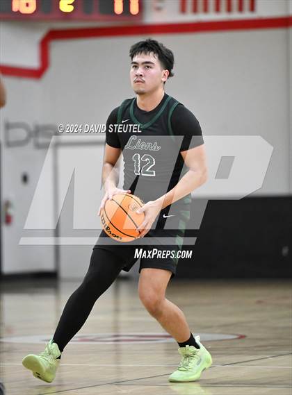 Thumbnail 2 in Leroy Greene Academy vs. Futures (Sac Adventist Holiday Invitational) photogallery.