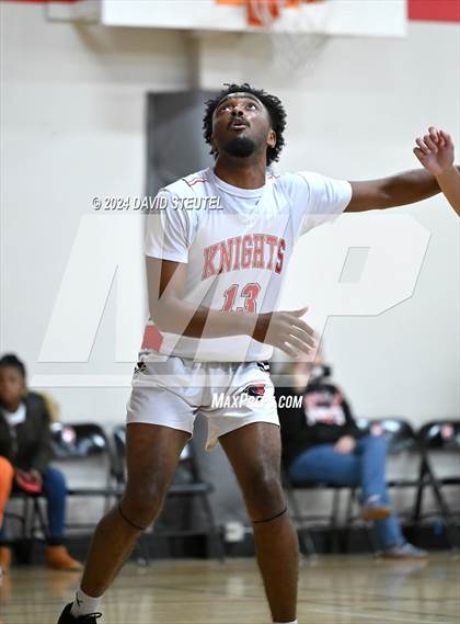 Thumbnail 2 in Leroy Greene Academy vs. Futures (Sac Adventist Holiday Invitational) photogallery.